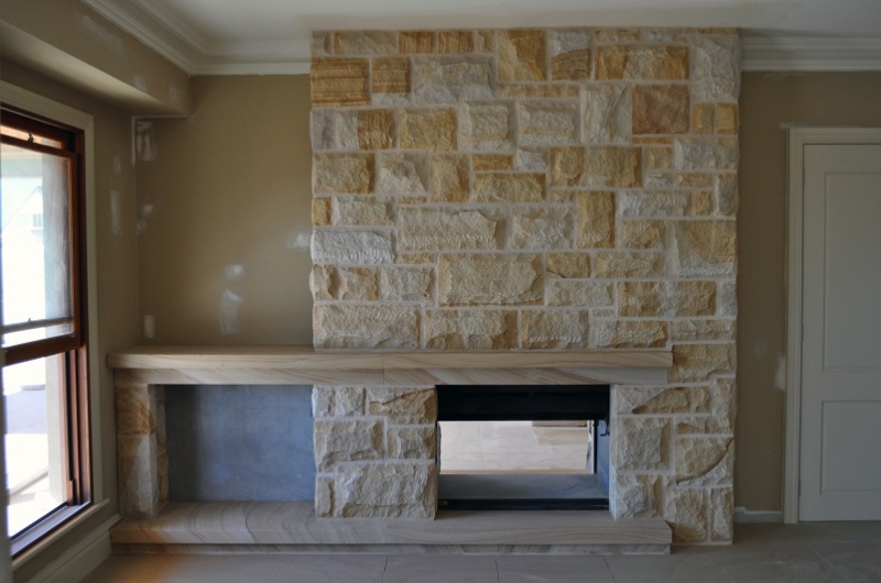 sandstone-fireplace